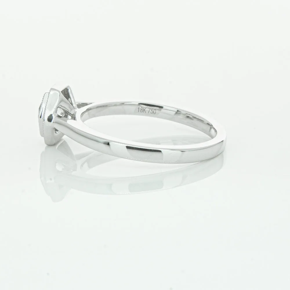 18ct White Gold .51ct Diamond Windsor Ring