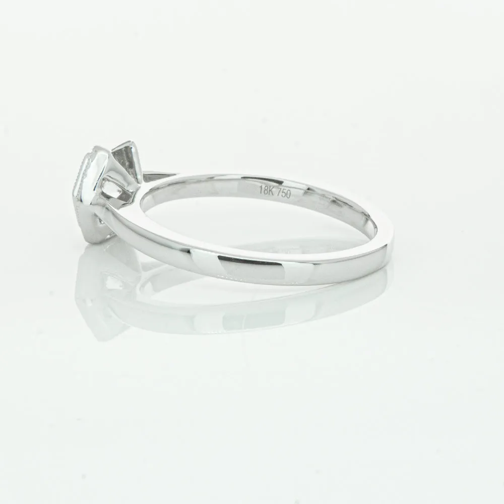 18ct White Gold .51ct Diamond Windsor Ring