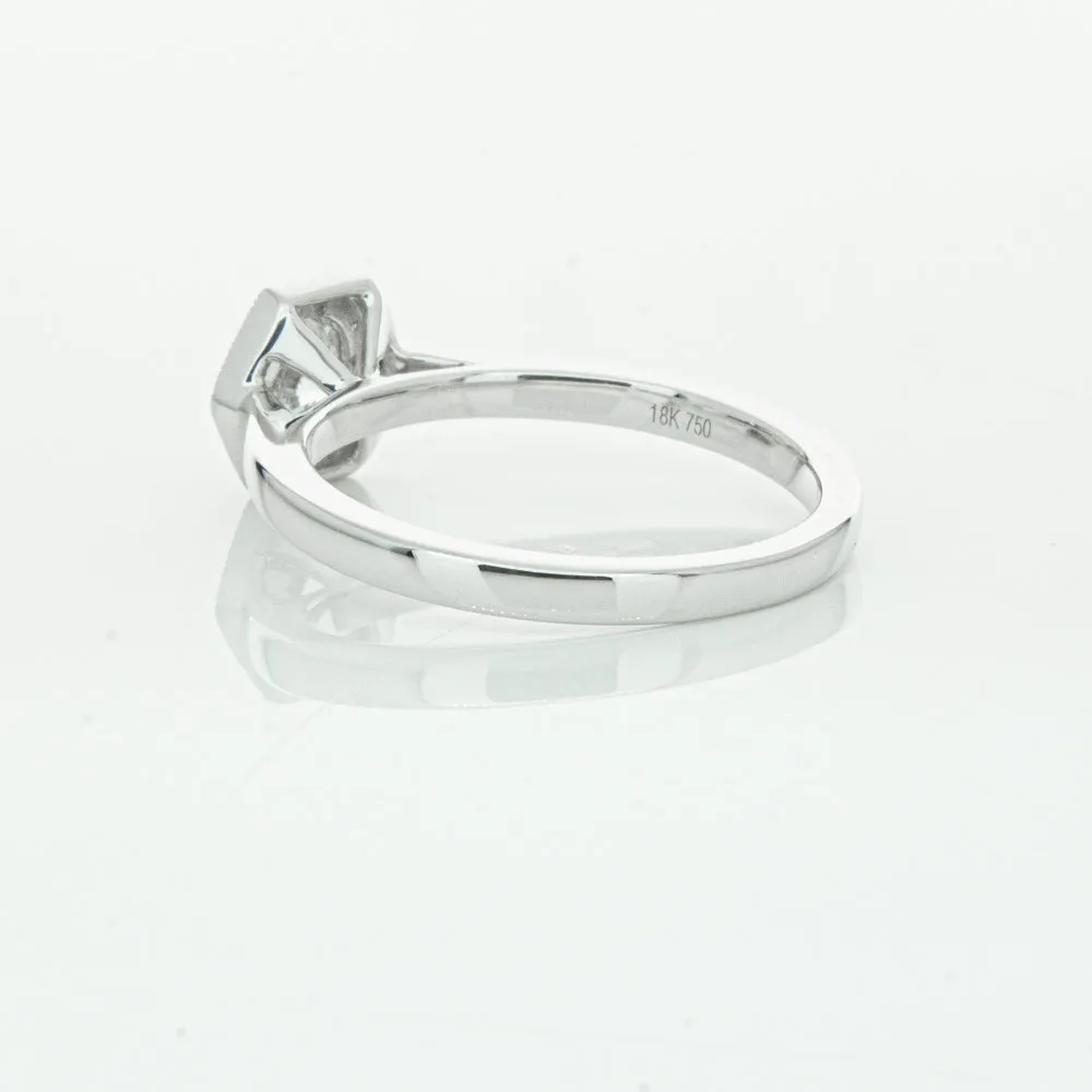 18ct White Gold .51ct Diamond Windsor Ring