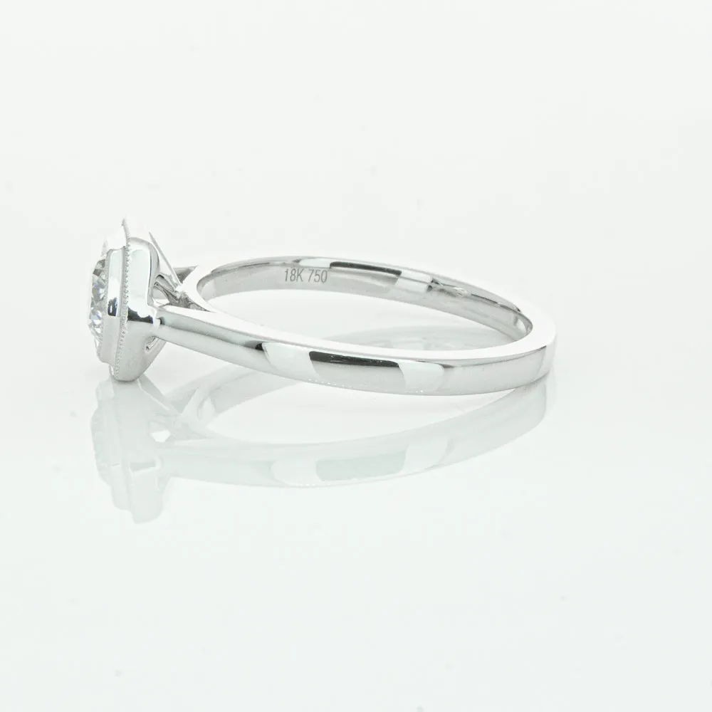 18ct White Gold .51ct Diamond Windsor Ring