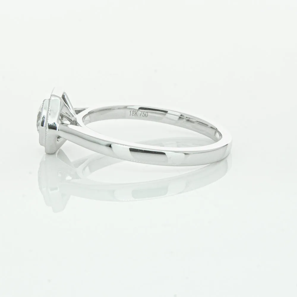 18ct White Gold .51ct Diamond Windsor Ring