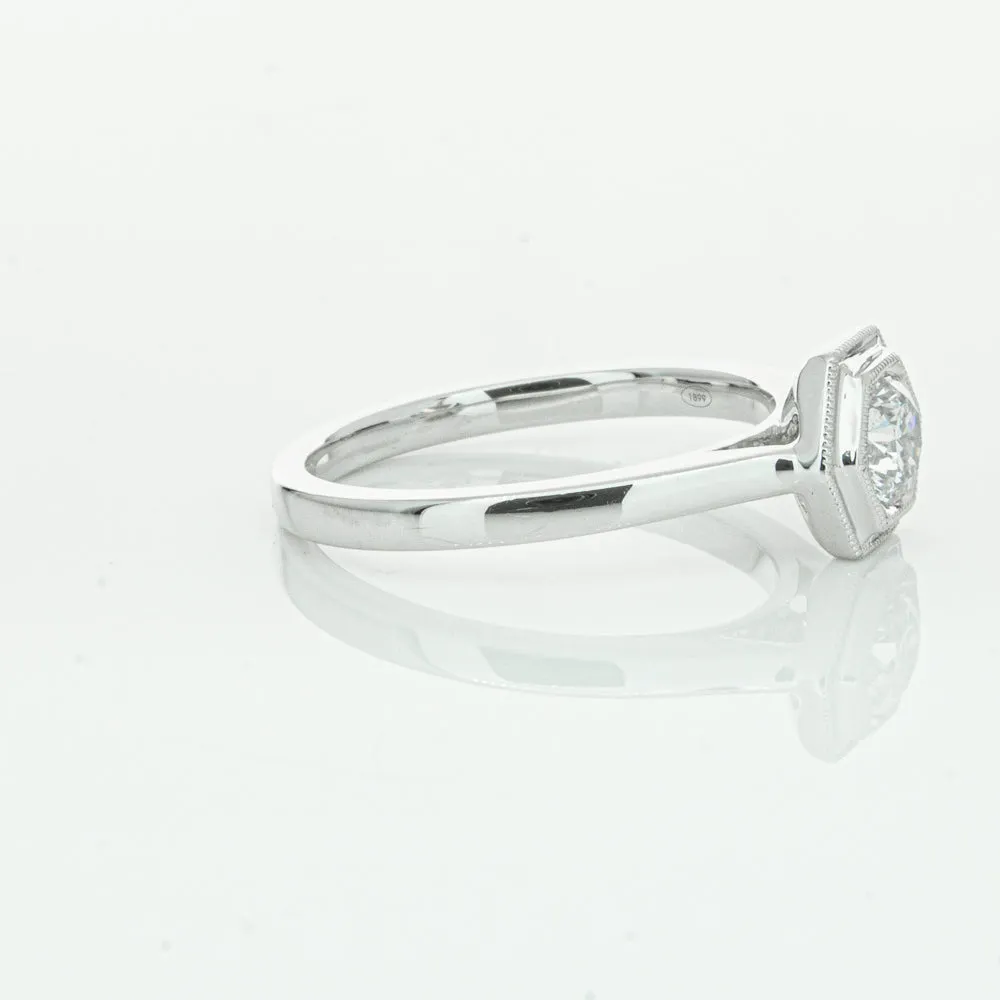 18ct White Gold .51ct Diamond Windsor Ring