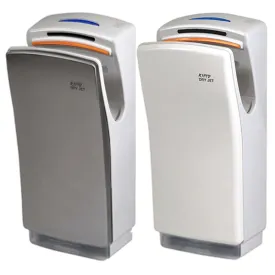 210m³/hr Rapid Jet Blade Hand Dryer DC MTR in White/Silver