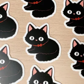 Black Cat Sticker