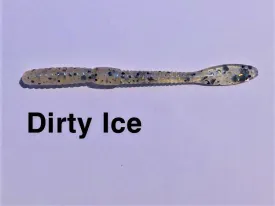 Boxer Baits Finesse Worms "Dirty Ice"