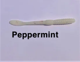 Boxer Baits Finesse Worms "Peppermint"