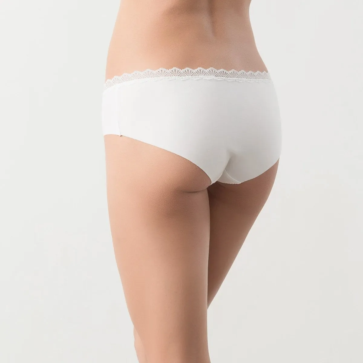 Freeform TENCEL™ Seamless Lace-Trimmed Panty