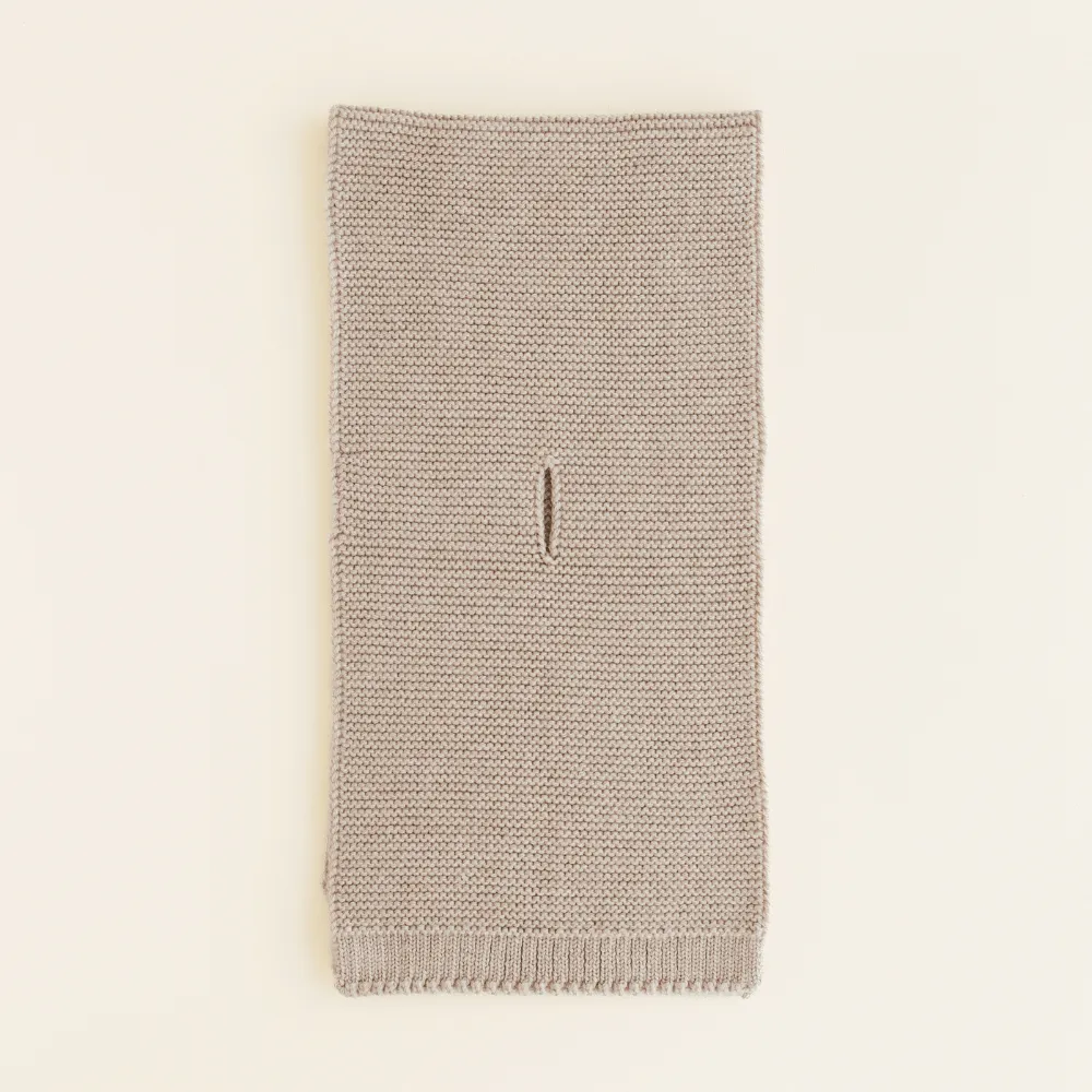 Hvid - Ivo Kids Scarf - 100% Merino wool