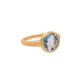 Joy Sky Blue Topaz Ring