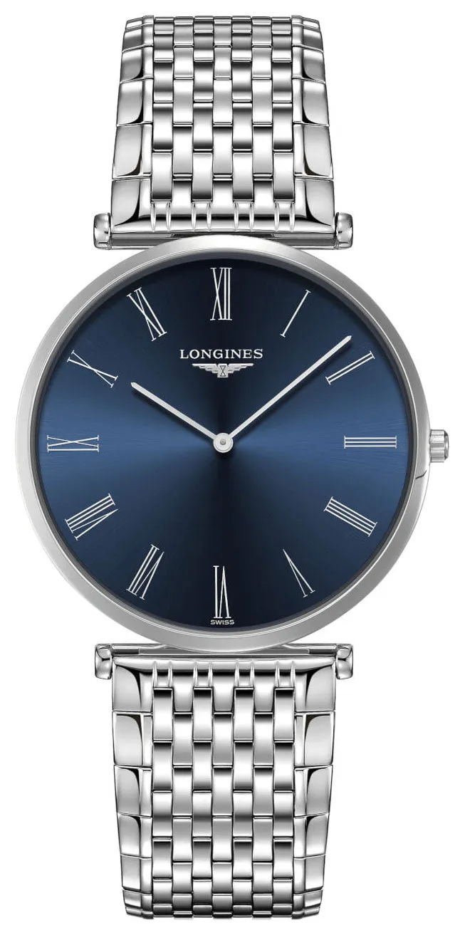 Longines La Grande Classique Stainless Steel Blue Dial Quartz Unisex Watch L4.766.4.94.6