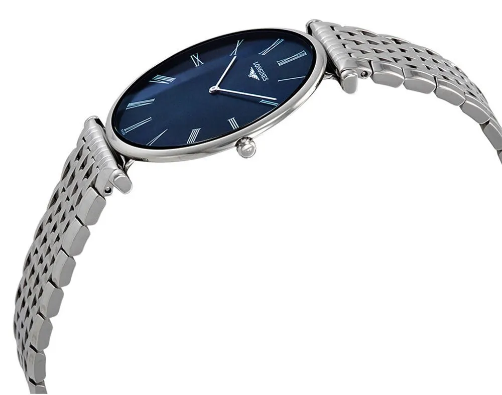 Longines La Grande Classique Stainless Steel Blue Dial Quartz Unisex Watch L4.766.4.94.6