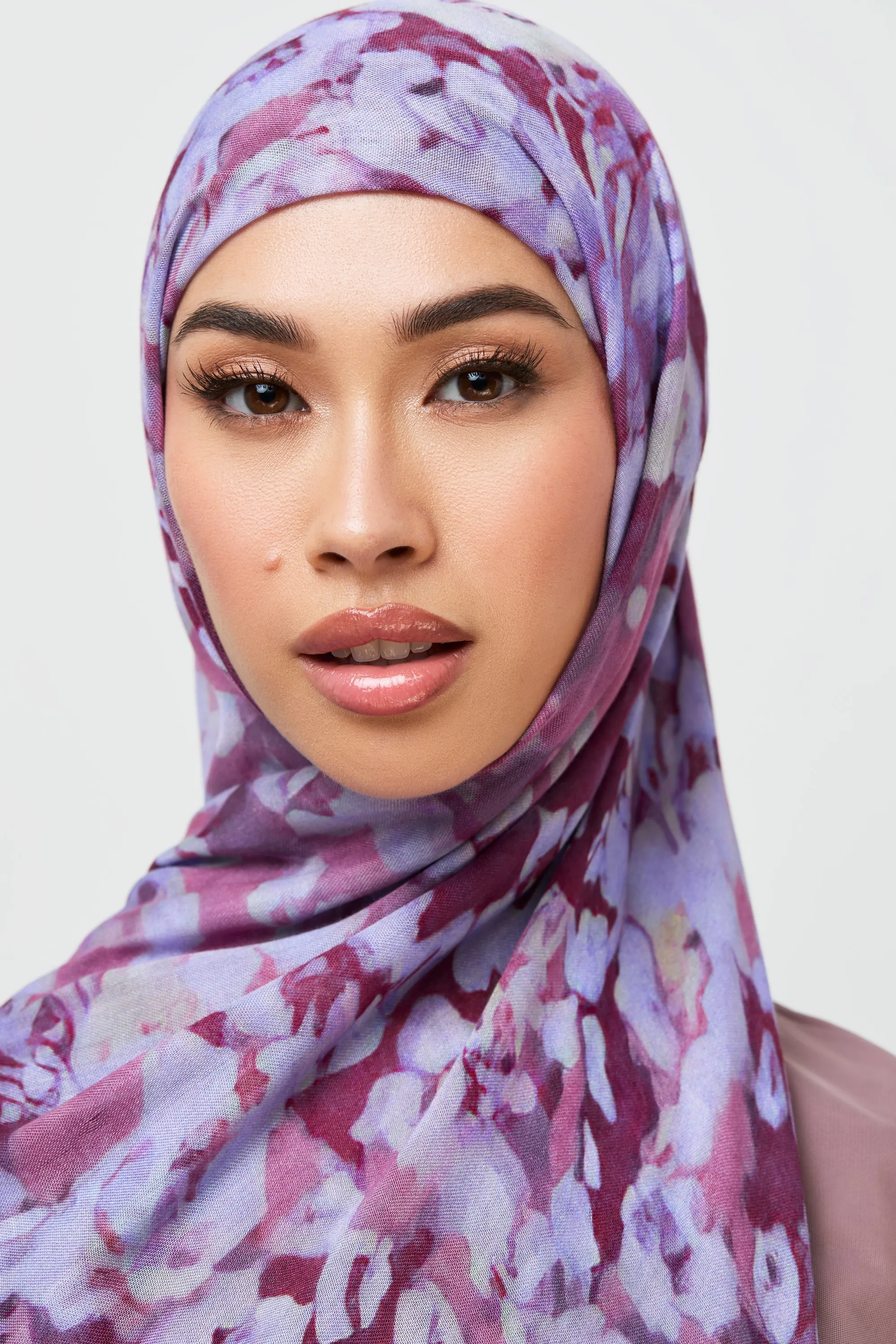 Modal Hijab - Lavender Bloom