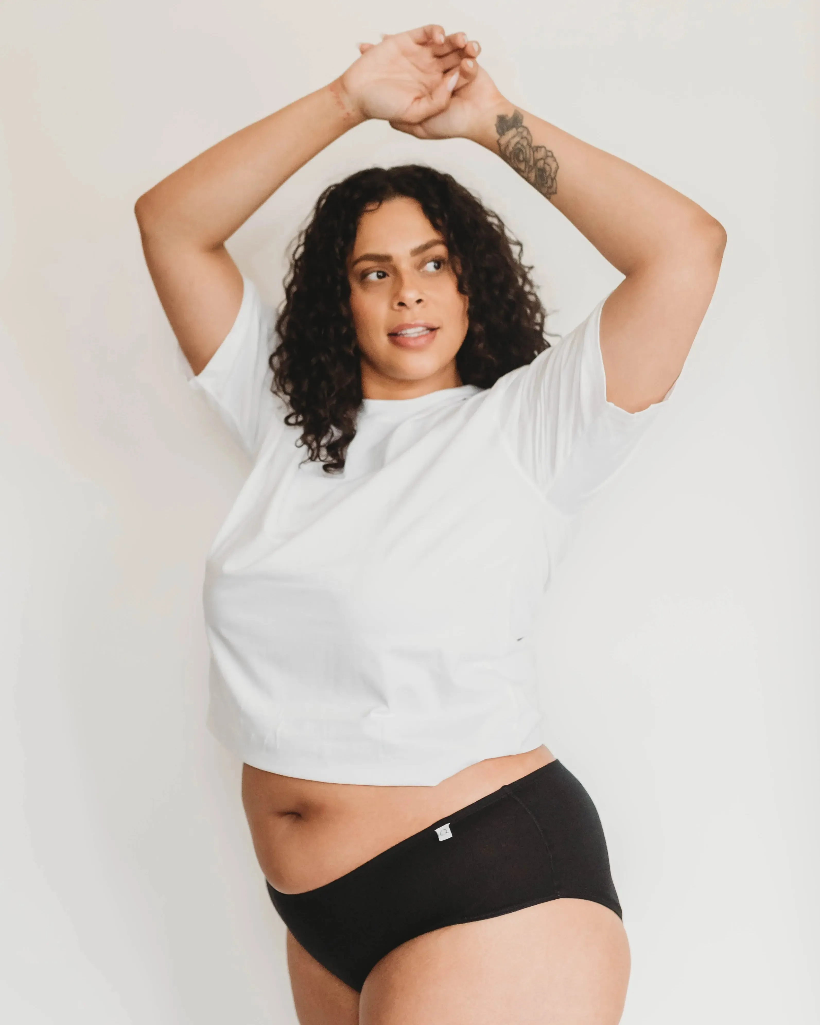 Plus Size Womens Classic Brief - 100% Organic Cotton