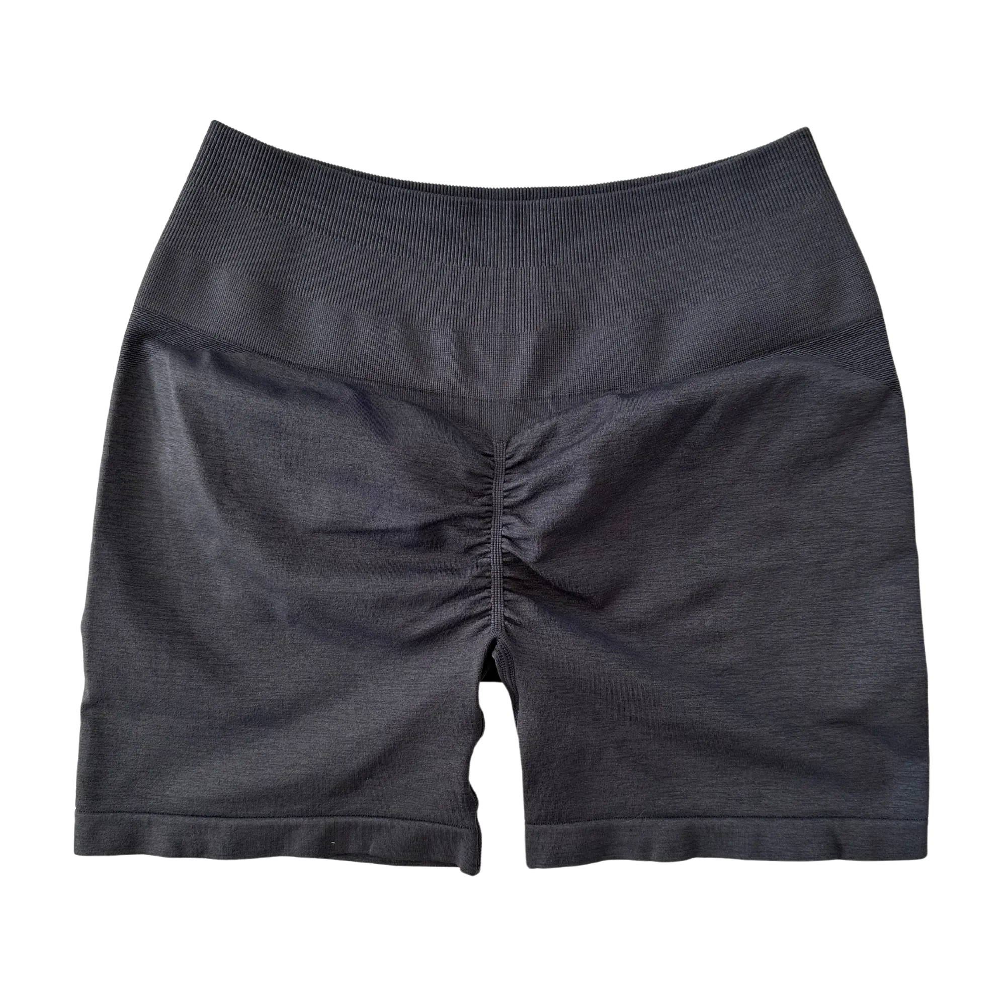 Scrunch Biker Shorts - Gray