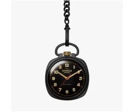 Shinola Elijah McCoy Mechanic Pocket Watch 45mm