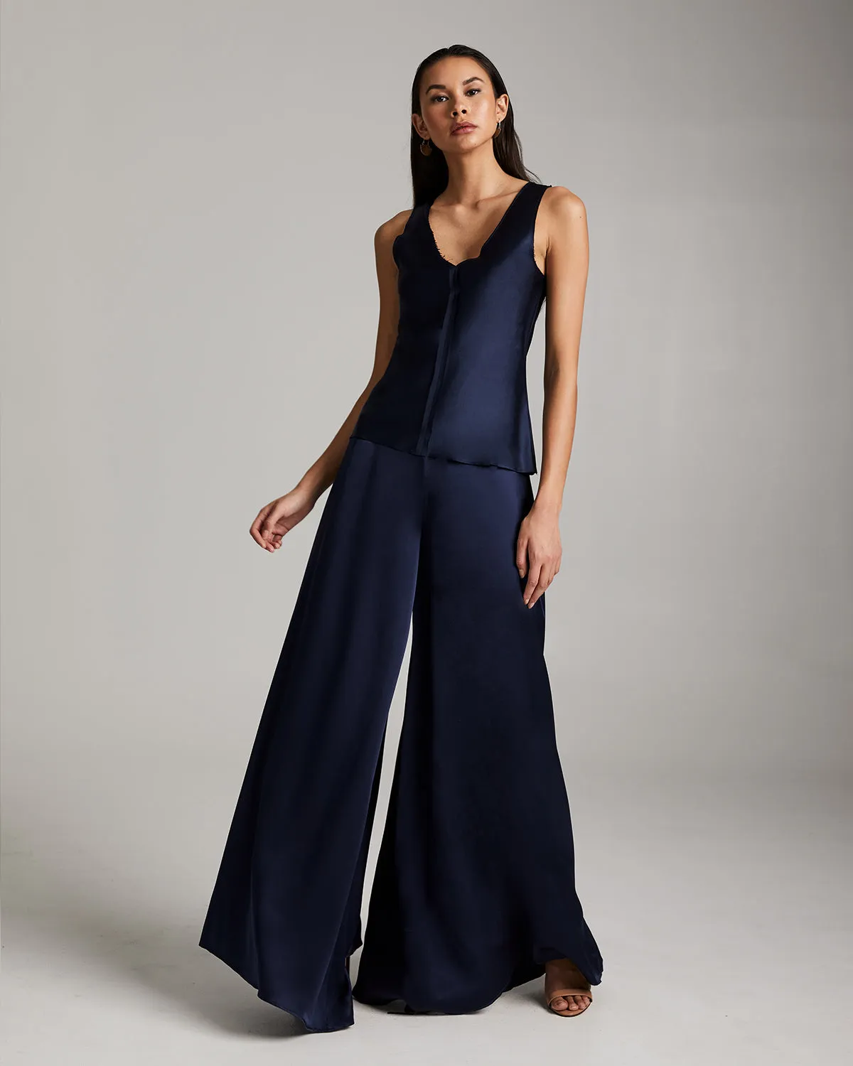 Silk Palazzo Pants - Seasonal