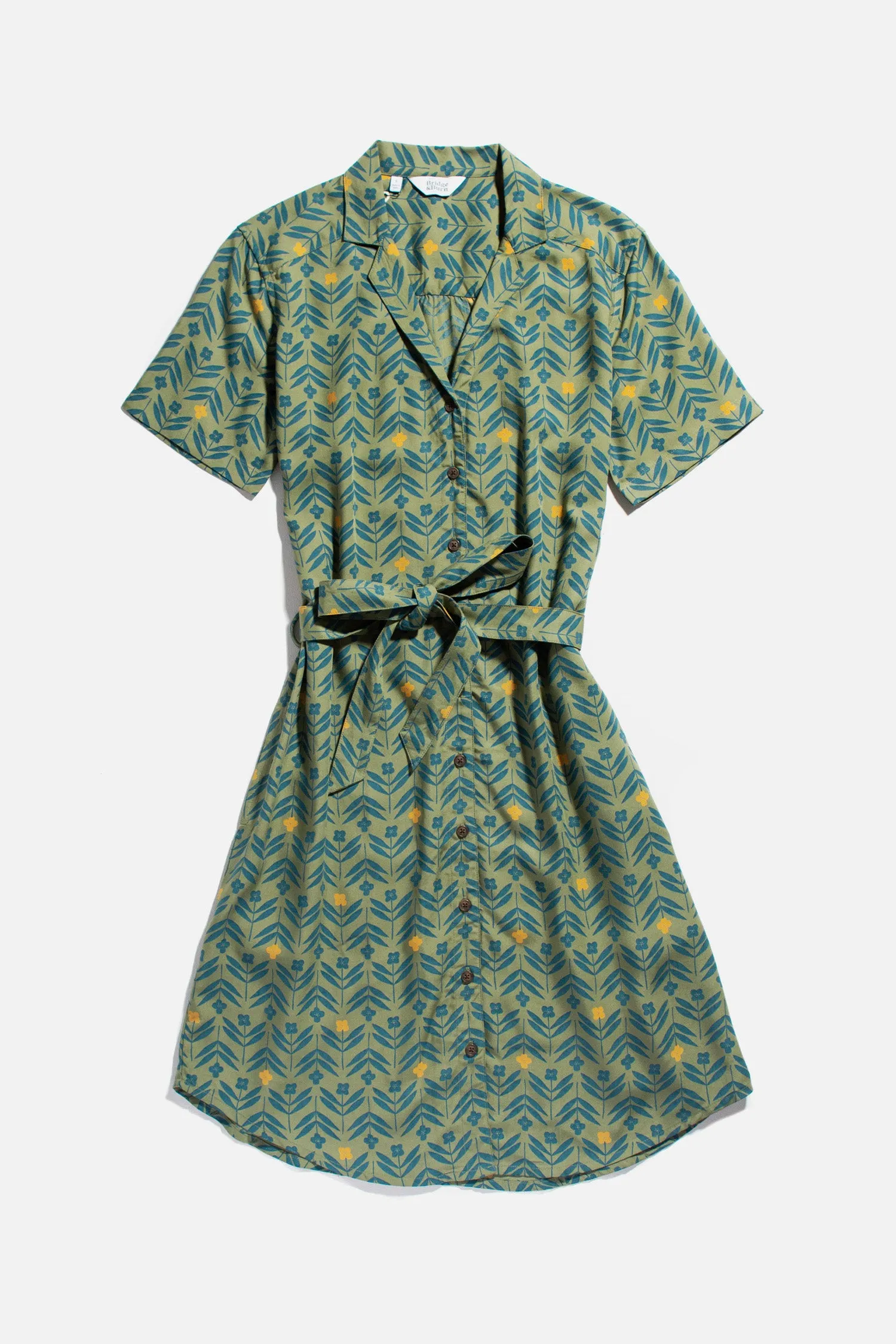 Sofia Shirt Dress / Primrose