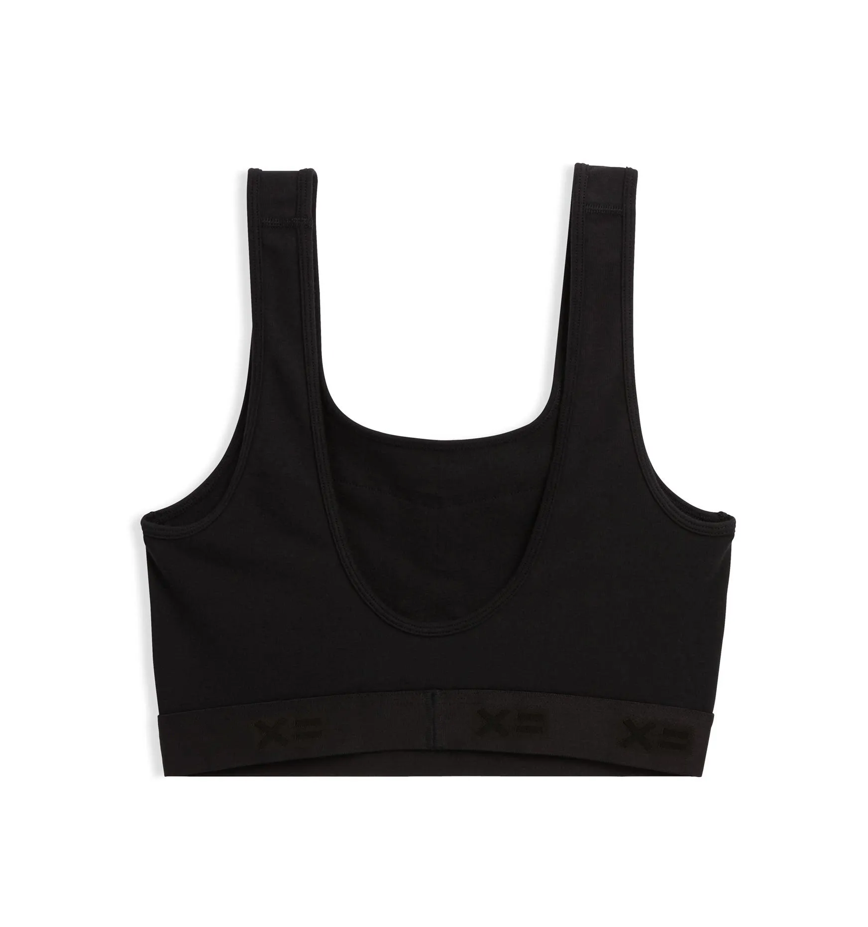 Straight Up Soft Bra - X= Black