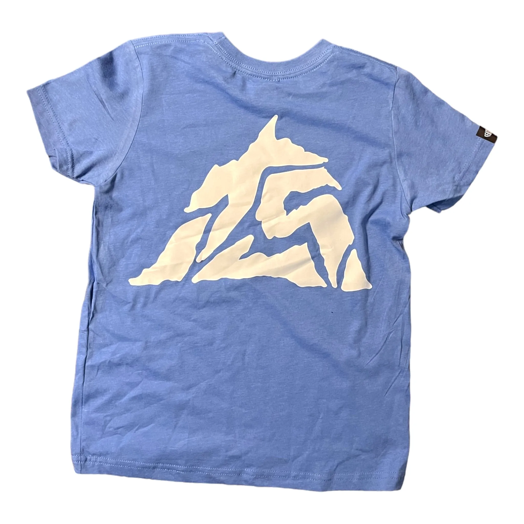 TS Mountains [cotton tee] Heather Blue